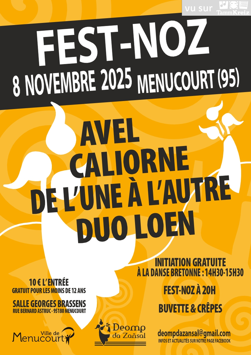 Fest Noz à Menucourt