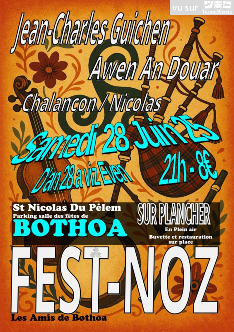 Fest Noz à Saint-Nicolas-du-Pélem