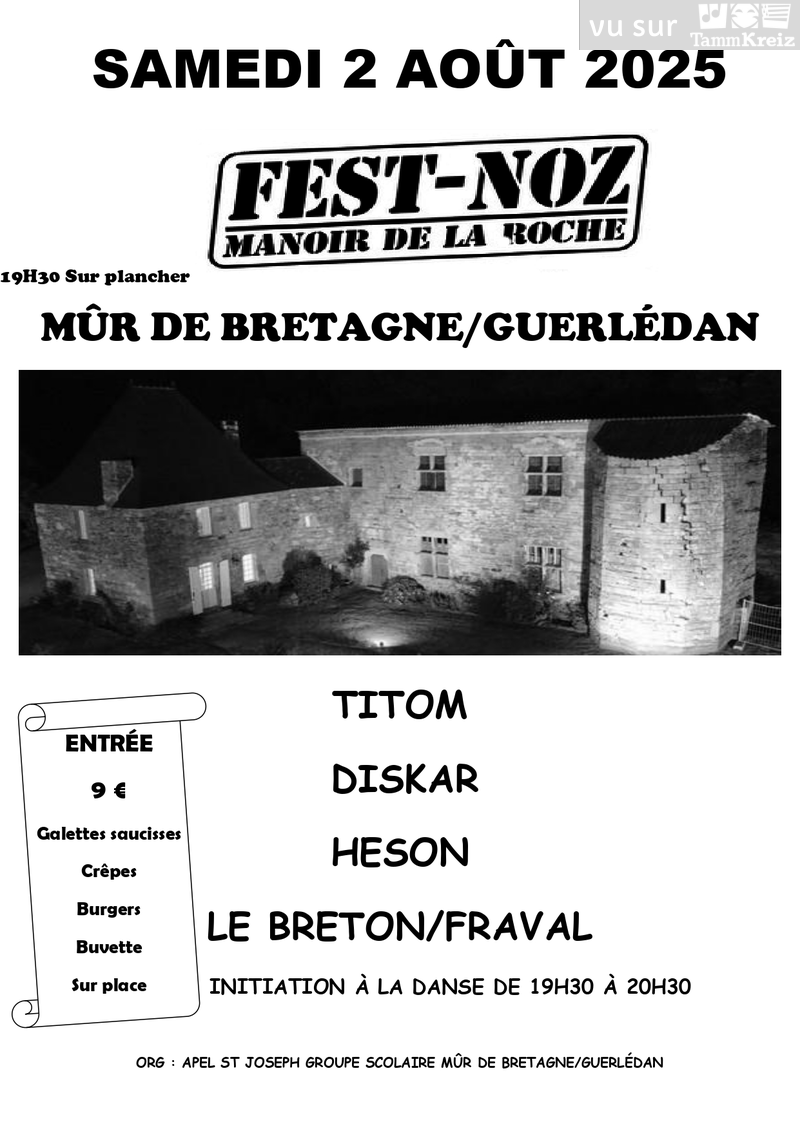 Fest Noz à Guerledan