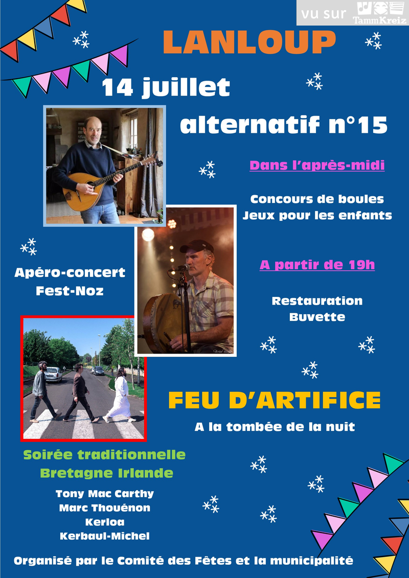 Concert et Fest-Noz à Lanloup