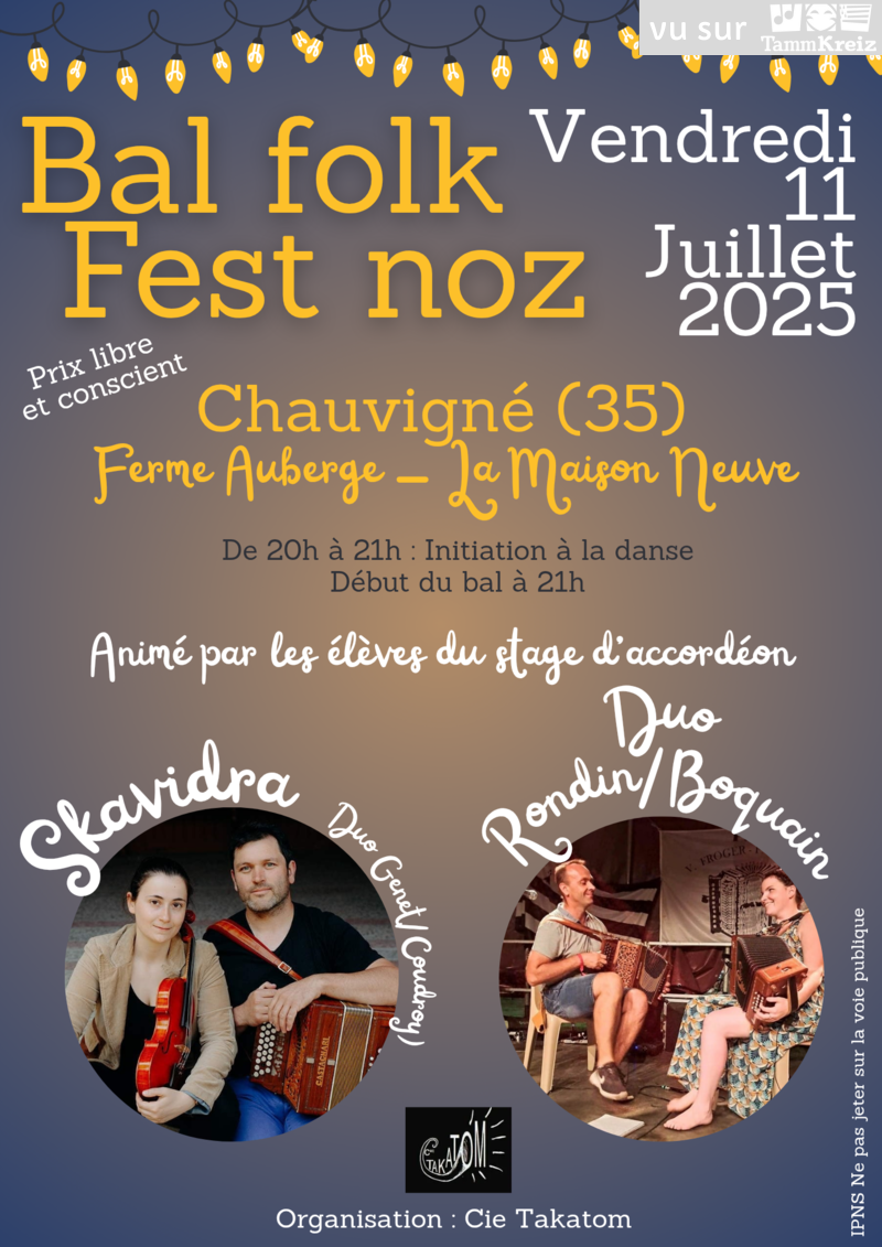Fest-Noz/Bal folk à Chauvigné