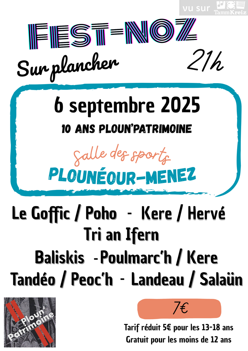Fest Noz à Plounéour-Ménez