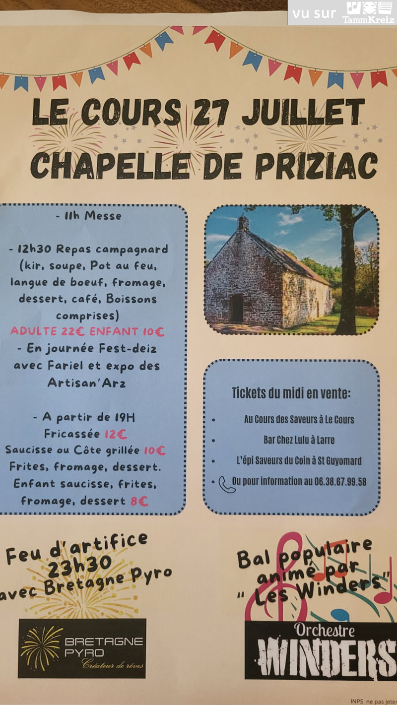 Fest Deiz à Le Cours