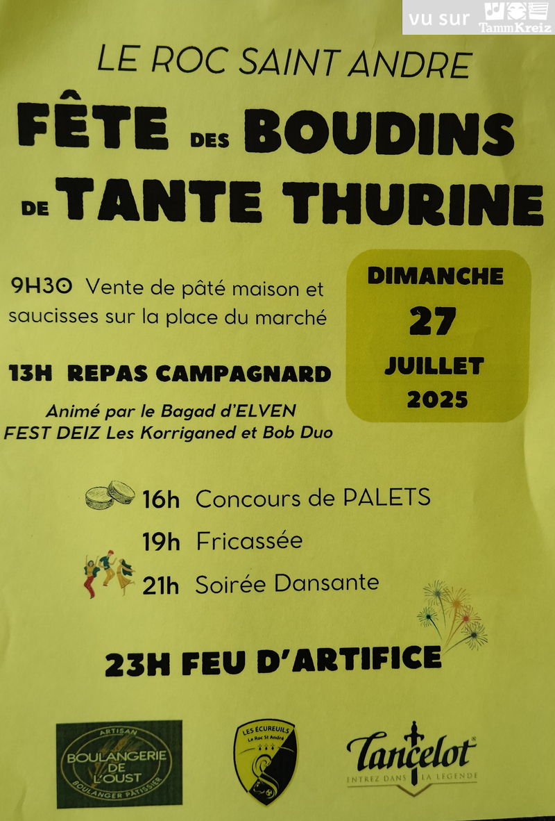 Fest Deiz à Le Roc-Saint-André