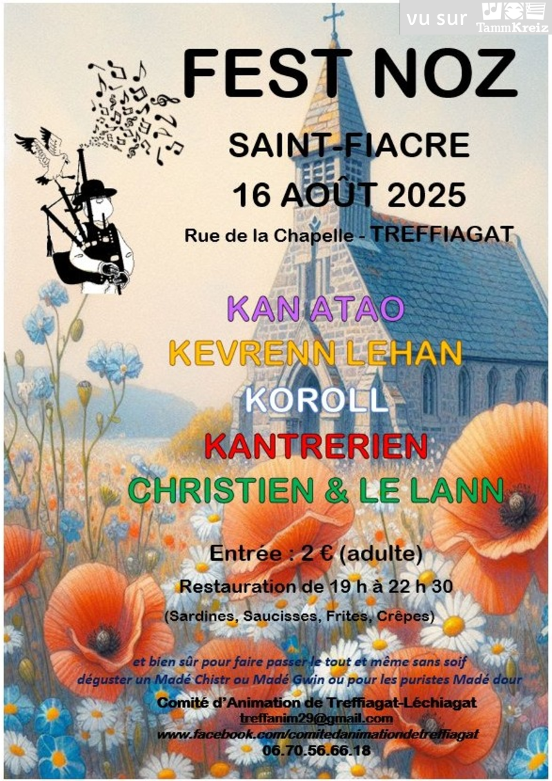 Fest Noz à Tréffiagat