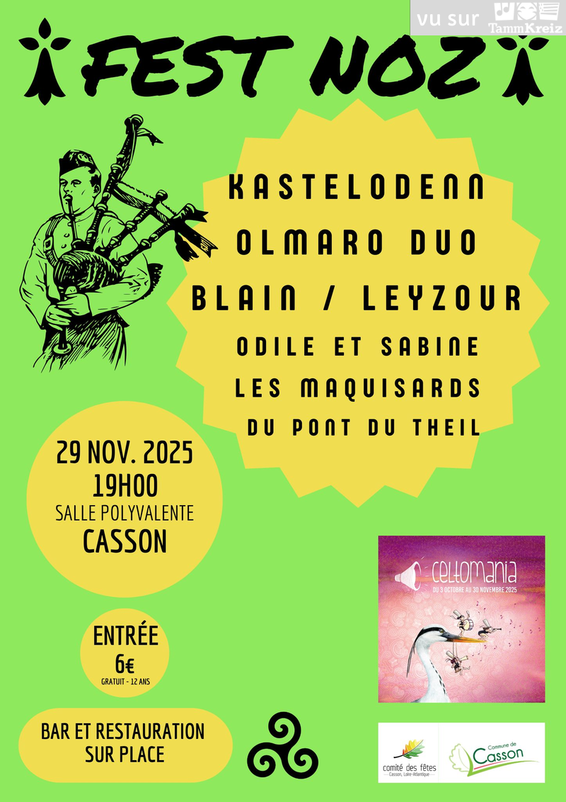 Fest Noz&nbsp;à&nbsp;Casson