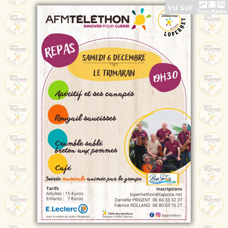 Repas animé&nbsp;à&nbsp;Loperhet