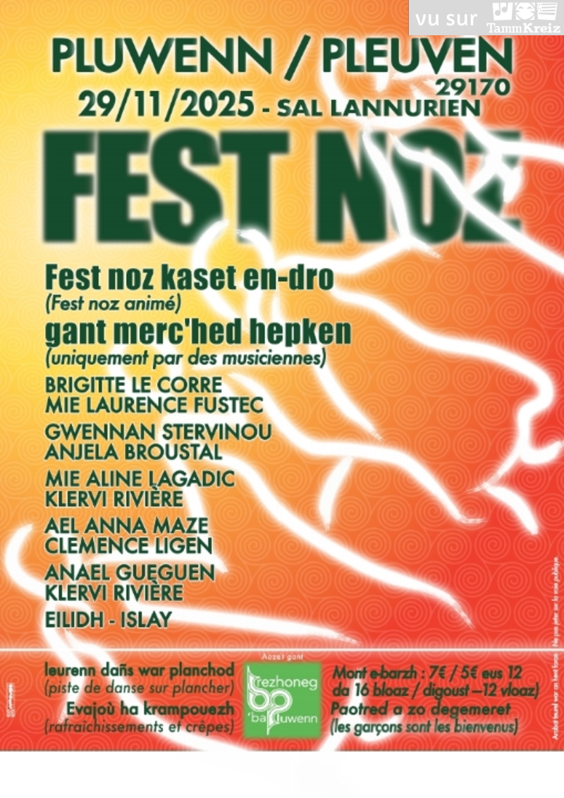 Fest Noz à Pleuven