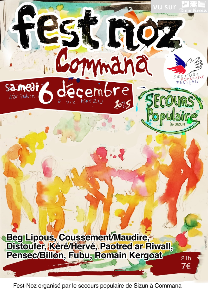 Fest Noz&nbsp;à&nbsp;Commana