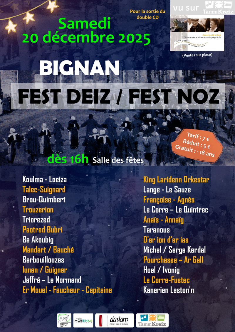 Fest-deiz ha noz à Bignan