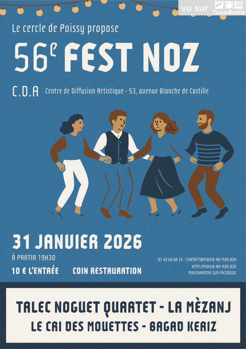Fest Noz&nbsp;à&nbsp;Poissy
