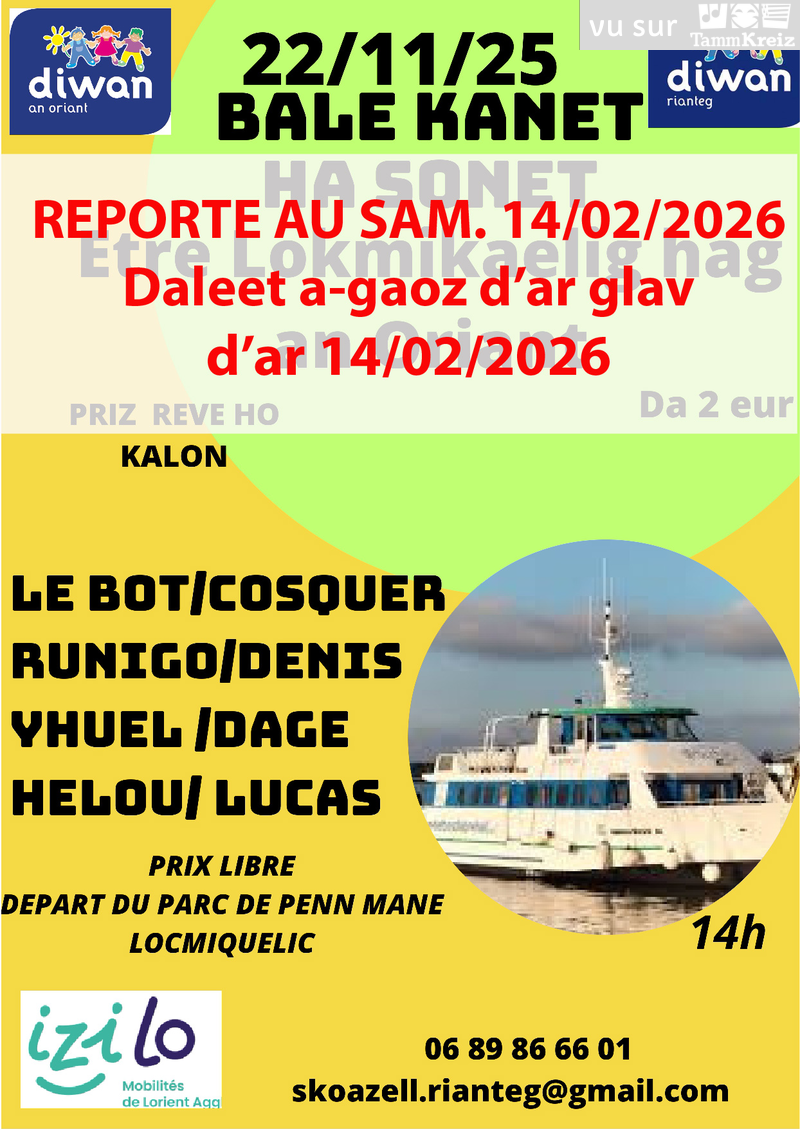 Balade chantée&nbsp;à&nbsp;Locmiquélic