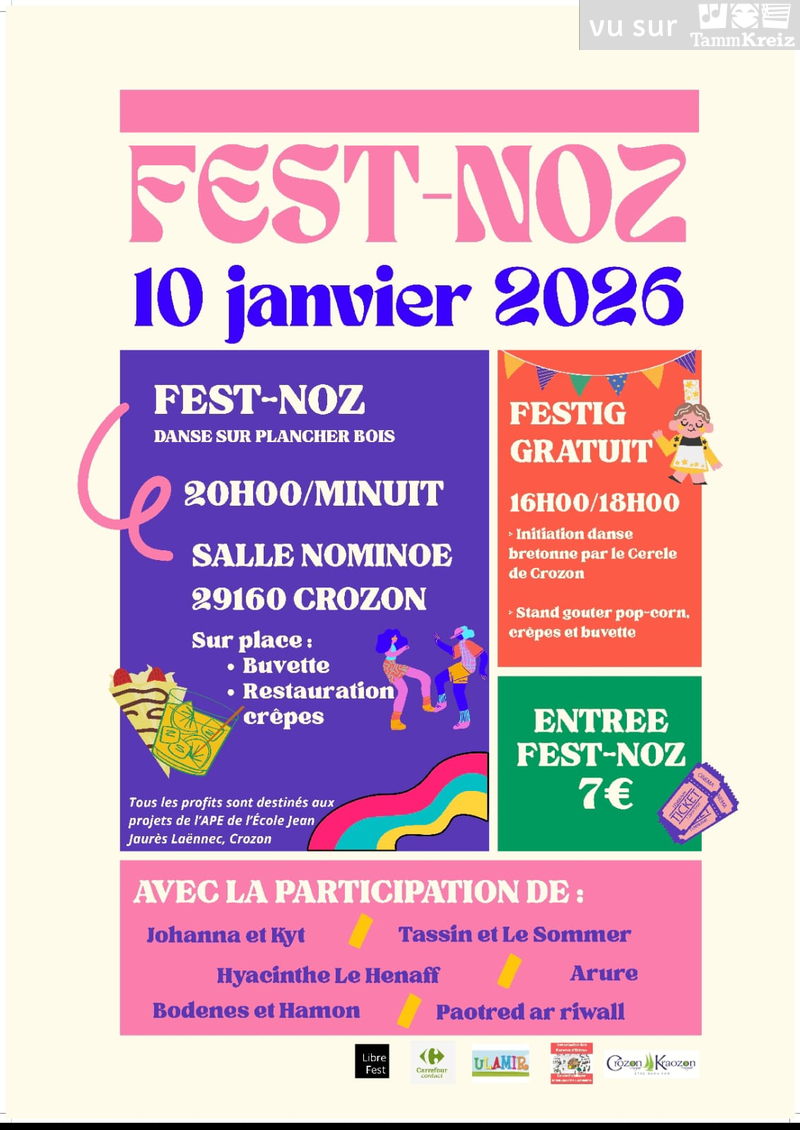 Fest Noz&nbsp;à&nbsp;Crozon