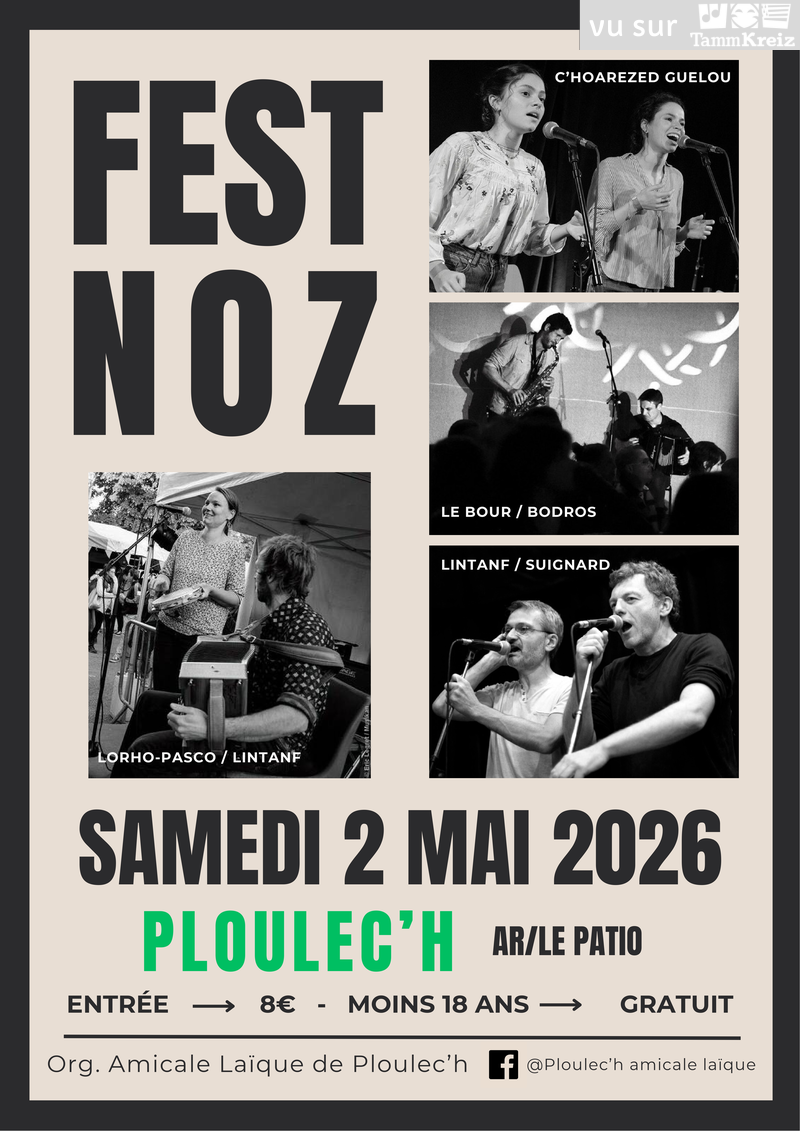 Fest Noz&nbsp;à&nbsp;Ploulec'h