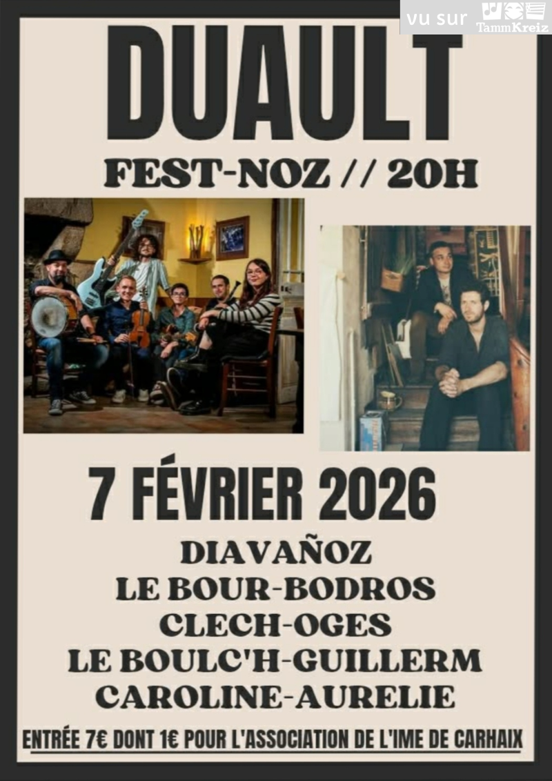 Fest Noz&nbsp;à&nbsp;Duault