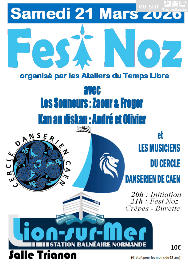 Fest Noz&nbsp;à&nbsp;Lion-sur-Mer