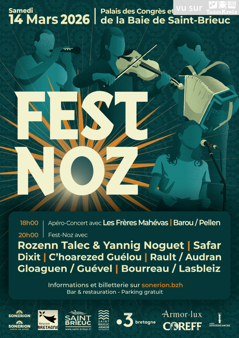 Fest Noz&nbsp;à&nbsp;Saint-Brieuc
