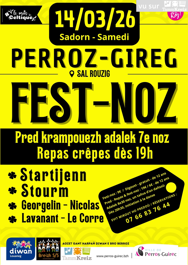 Fest Noz&nbsp;à&nbsp;Perros-Guirec