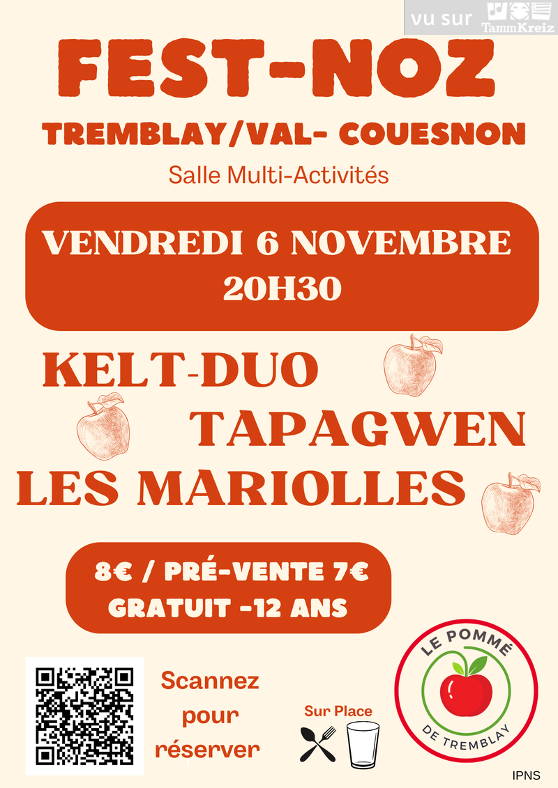 Fest Noz&nbsp;à&nbsp;Tremblay