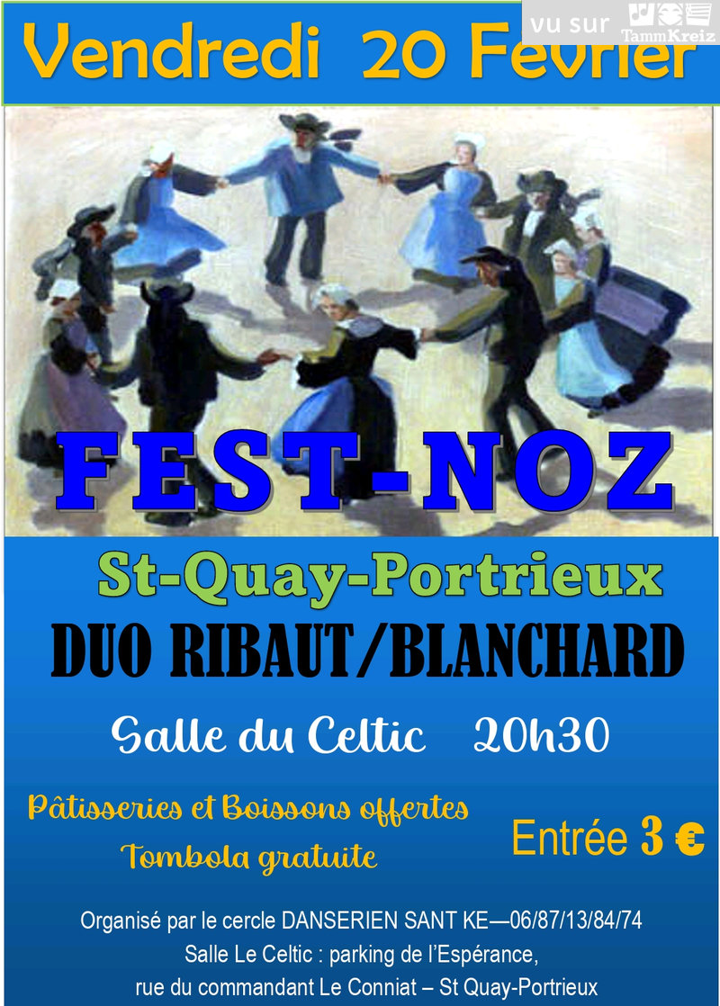 Fest Noz&nbsp;à&nbsp;Saint-Quay-Portrieux