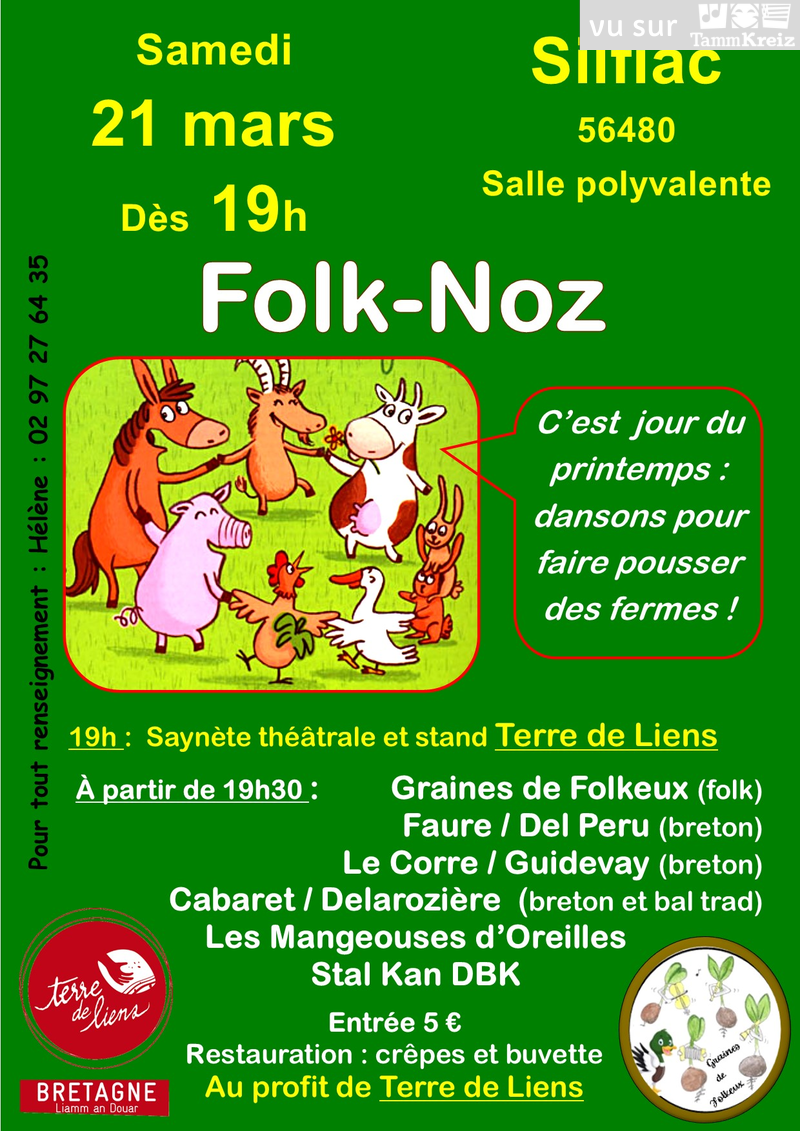 Fest-Noz/Bal folk&nbsp;à&nbsp;Silfiac