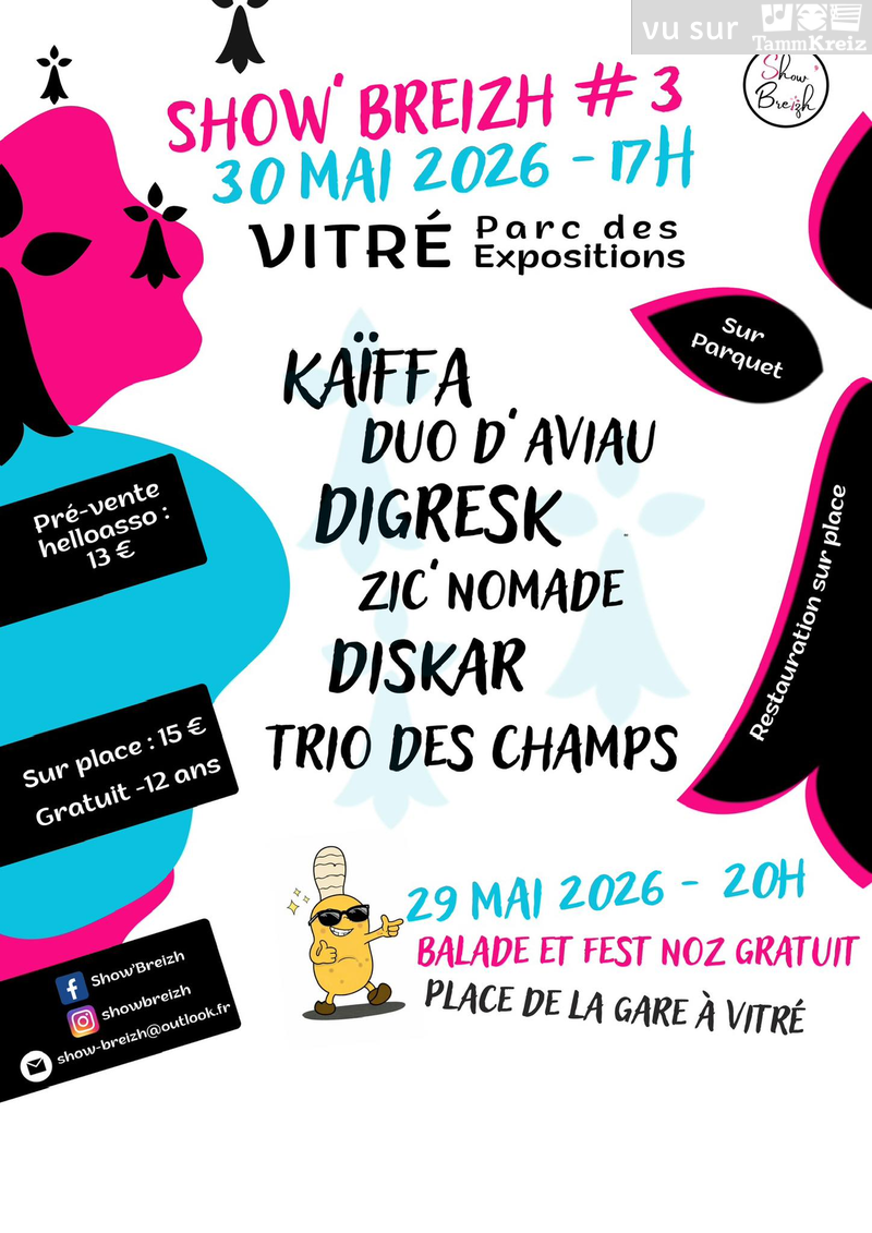 Fest Noz&nbsp;à&nbsp;Vitré