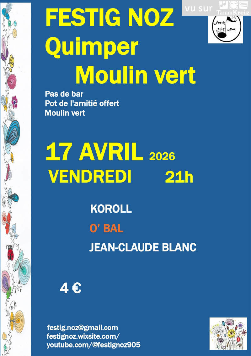 Fest Noz&nbsp;à&nbsp;Quimper