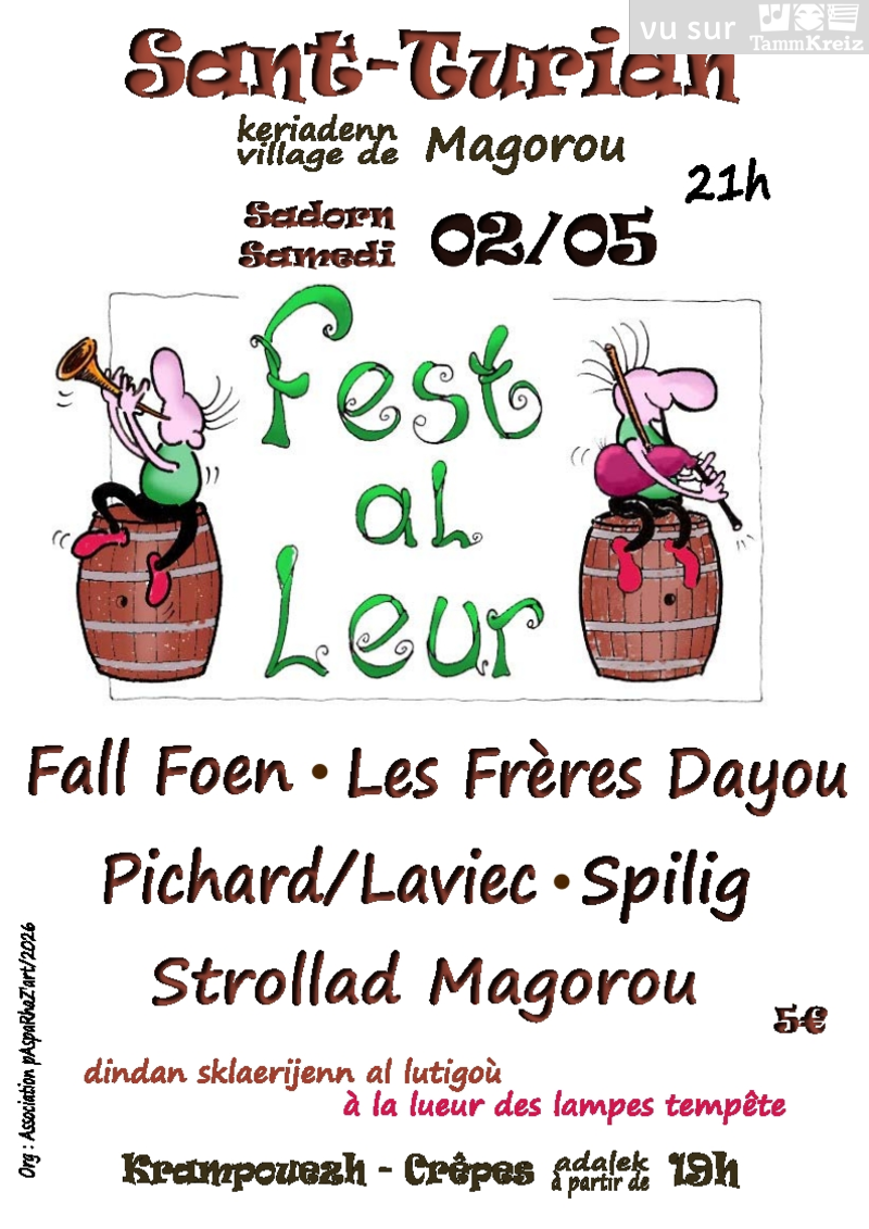 Fest Noz&nbsp;à&nbsp;Saint-Thurien