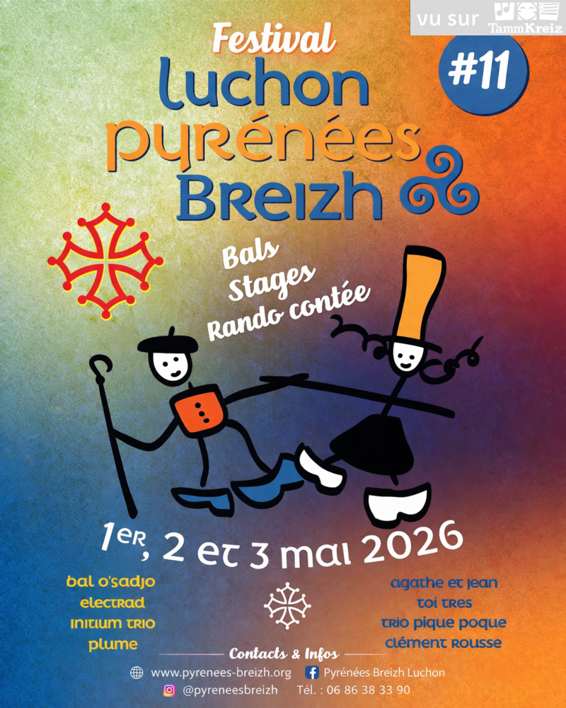 Fest-Noz/Bal folk&nbsp;à&nbsp;Bagnères-de-Luchon