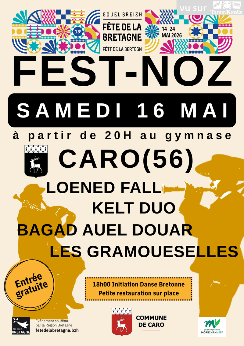 Fest Noz&nbsp;à&nbsp;Caro