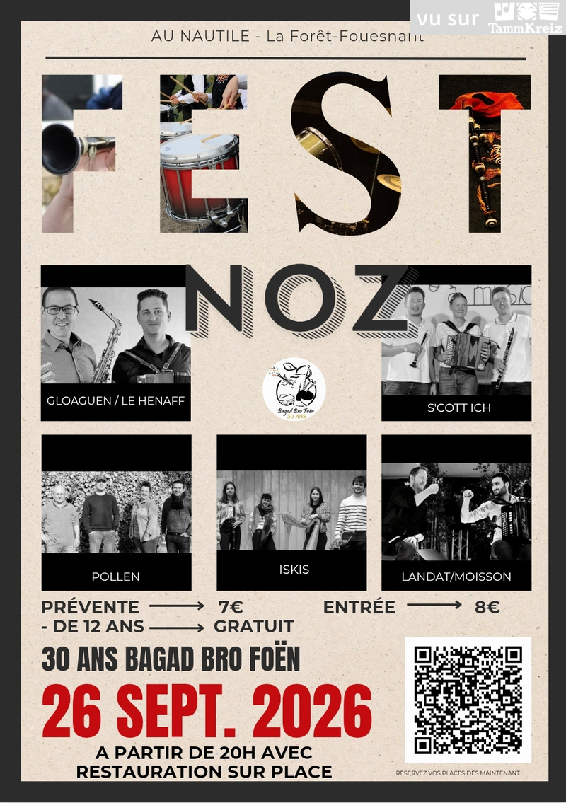 Fest Noz&nbsp;à&nbsp;La Forêt-Fouesnant
