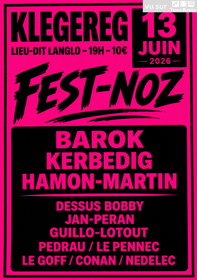 Fest Noz&nbsp;à&nbsp;Cléguérec