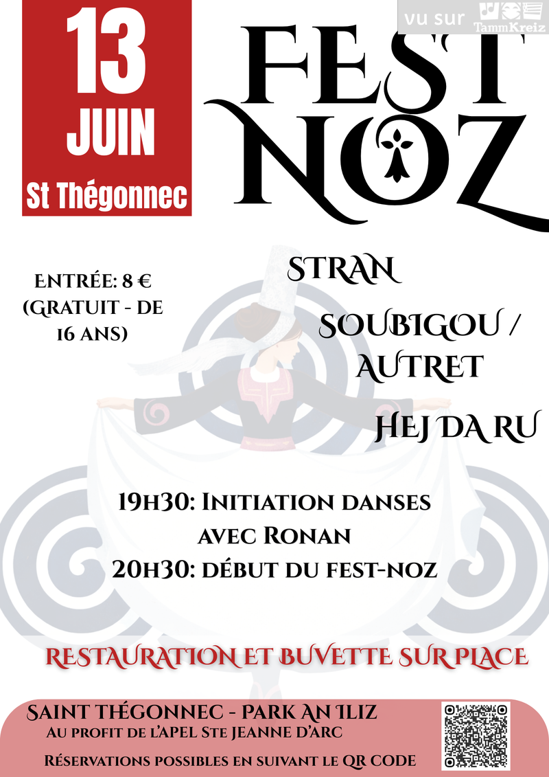 Fest Noz&nbsp;à&nbsp;Saint-Thégonnec