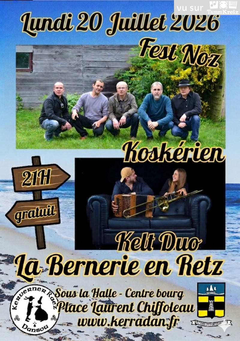 Fest Noz&nbsp;à&nbsp;La Bernerie-en-Retz