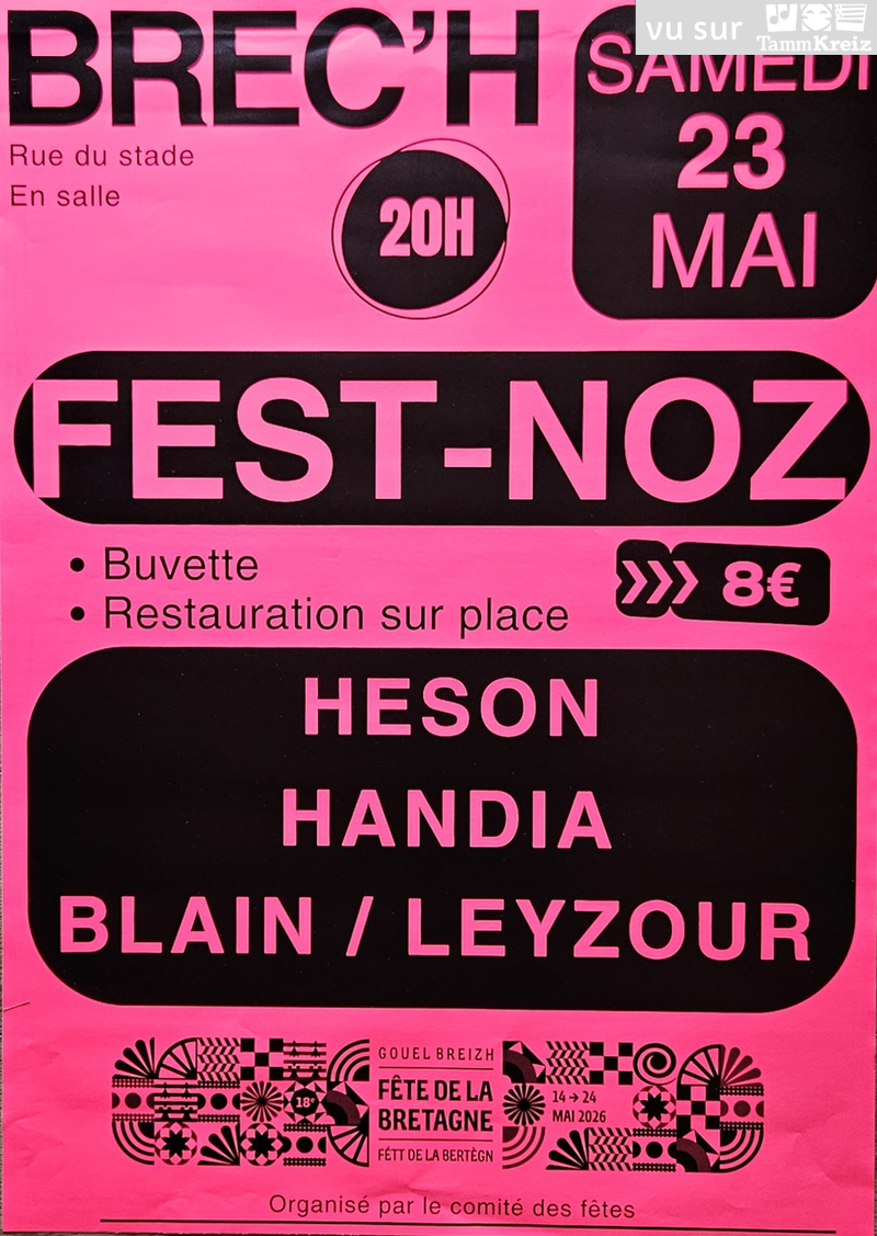 Fest Noz&nbsp;à&nbsp;Brec'h