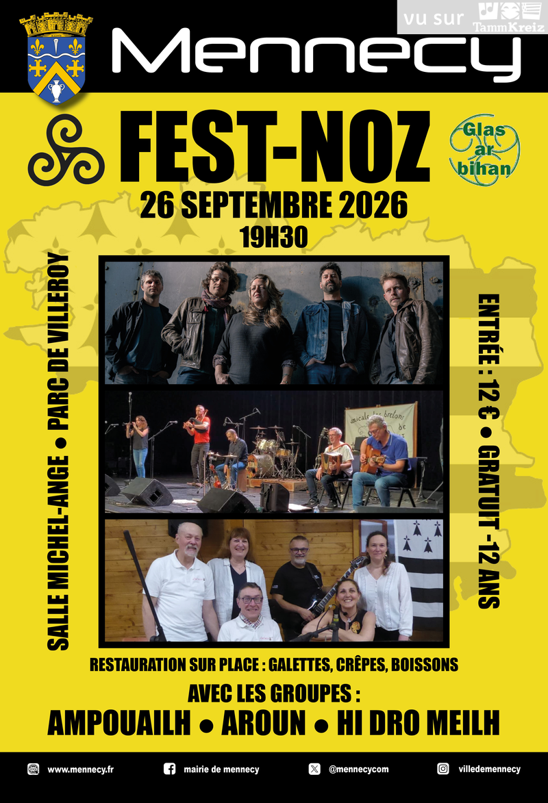 Fest Noz&nbsp;à&nbsp;Mennecy