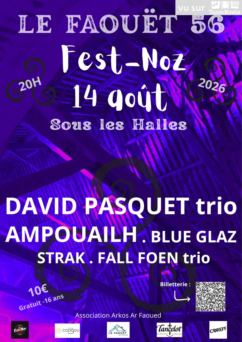 Concert et Fest-Noz&nbsp;à&nbsp;Le Faouët