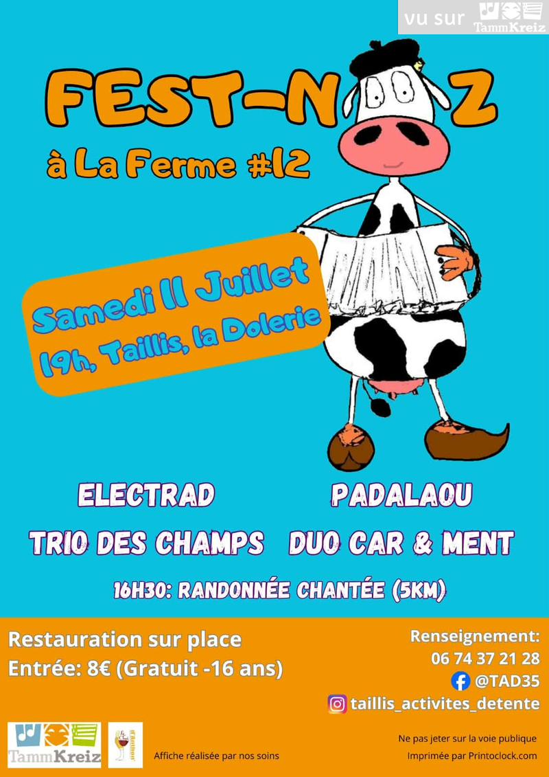 Fest Noz&nbsp;à&nbsp;Taillis