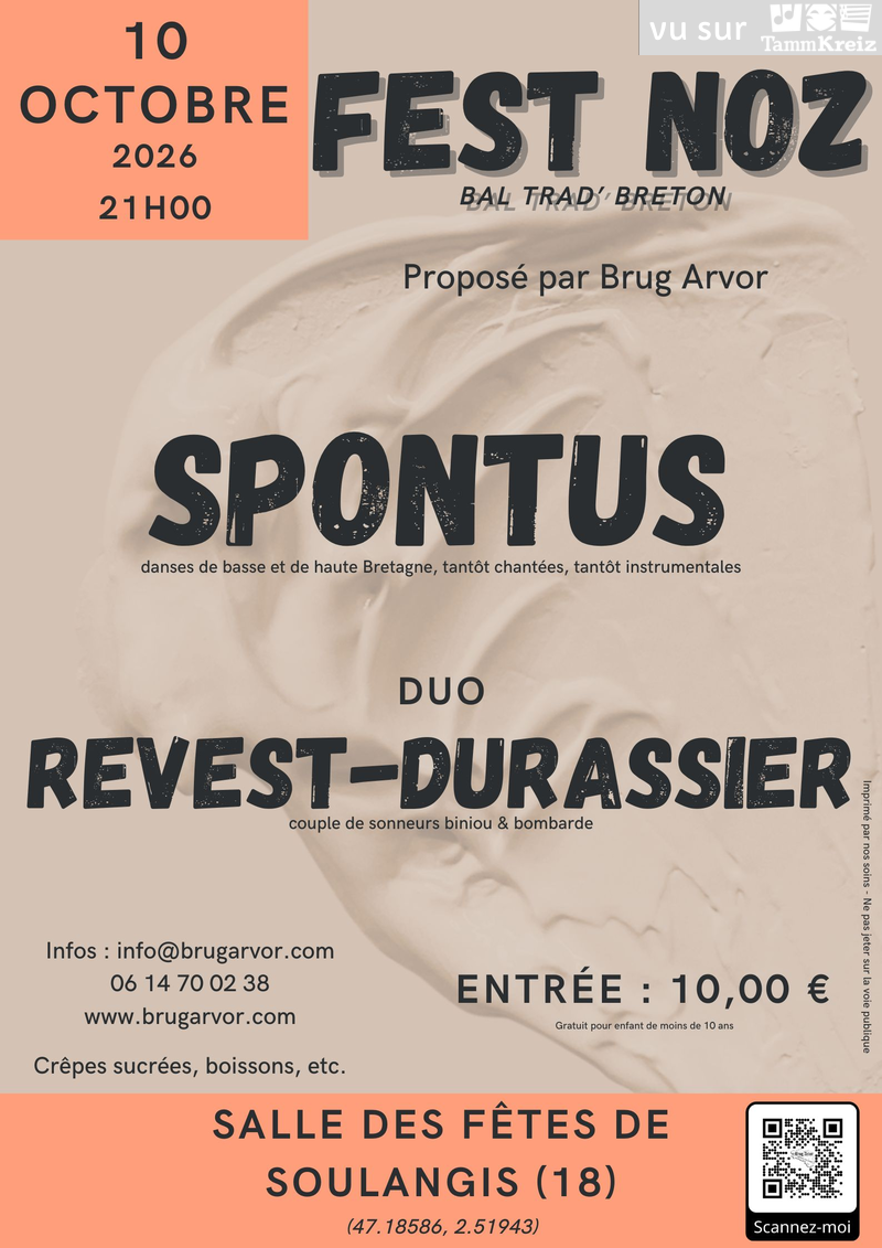 Fest Noz&nbsp;à&nbsp;Soulangis 