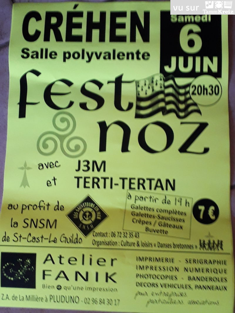 Fest Noz&nbsp;à&nbsp;Créhen