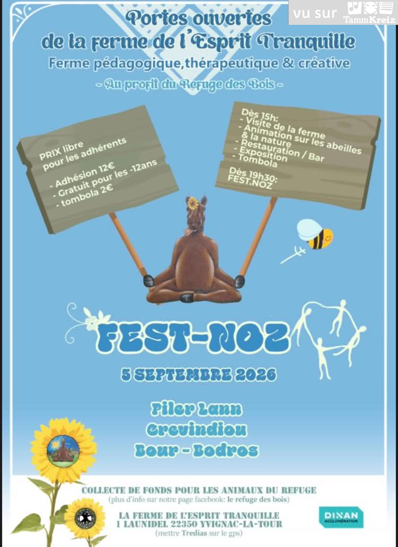 Fest Noz&nbsp;à&nbsp;Yviniac-la-tour