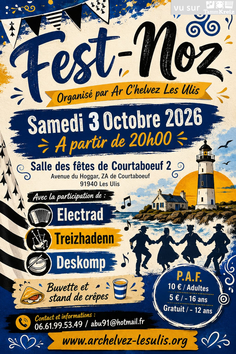 Fest Noz&nbsp;à&nbsp;Les Ulis