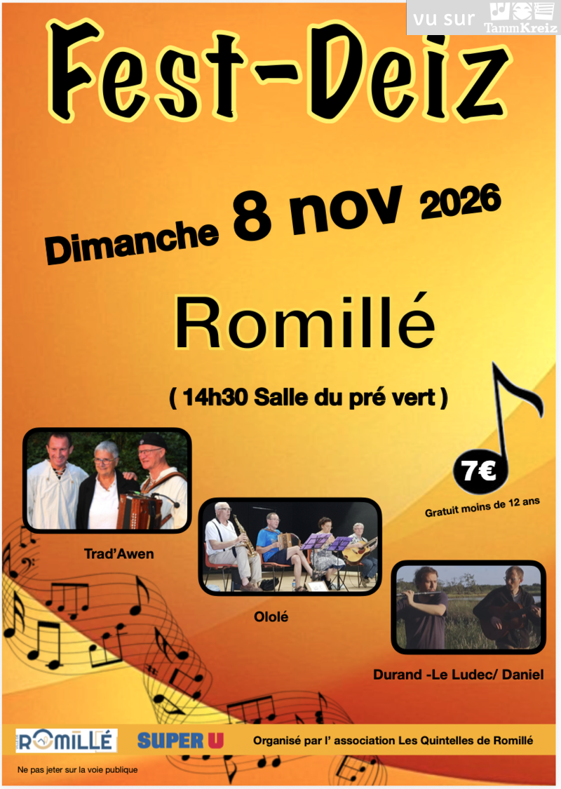 Fest Deiz&nbsp;à&nbsp;Romillé
