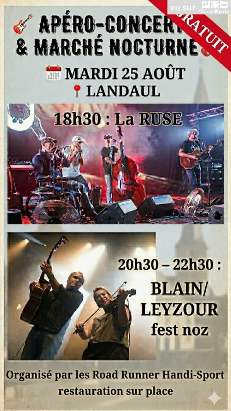 Fest Noz&nbsp;à&nbsp;Landaul