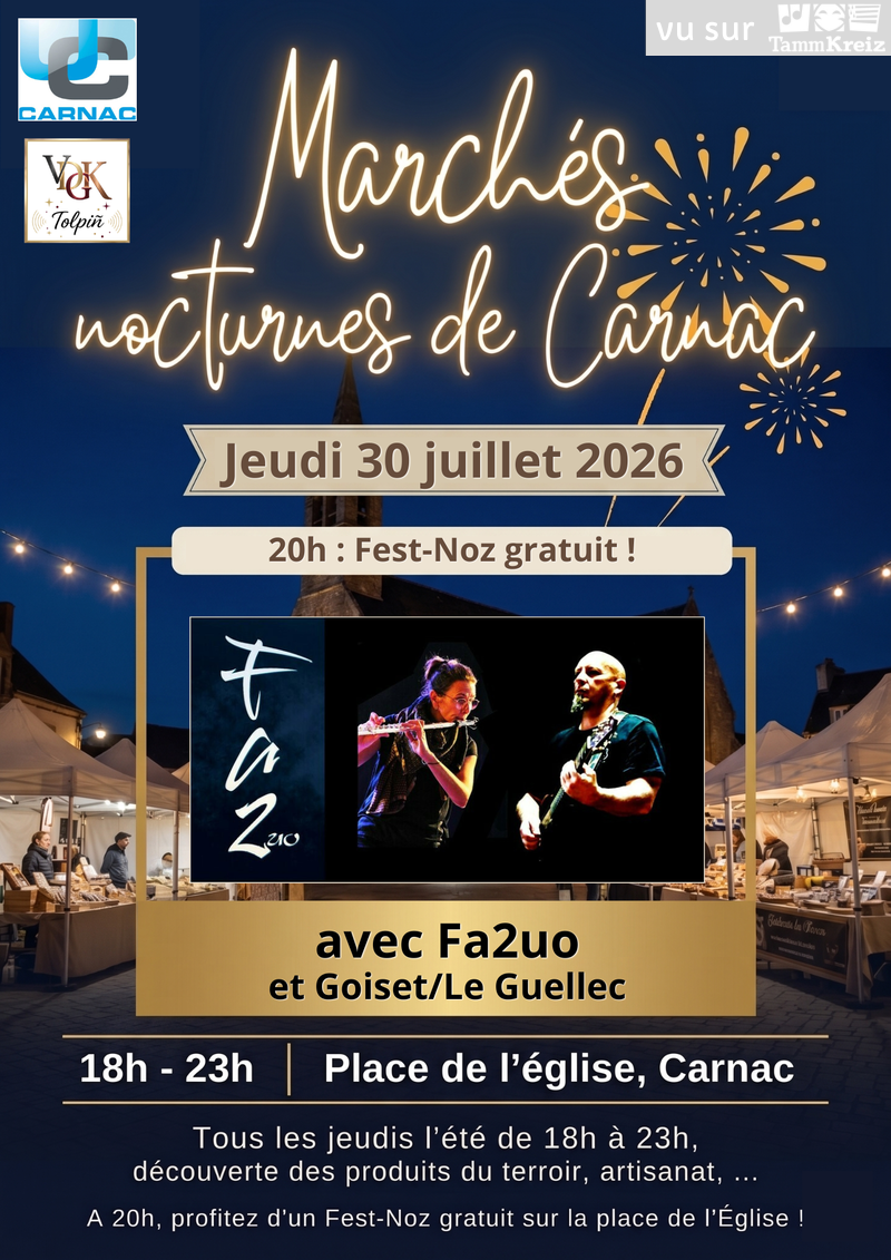 Fest Noz&nbsp;à&nbsp;Carnac