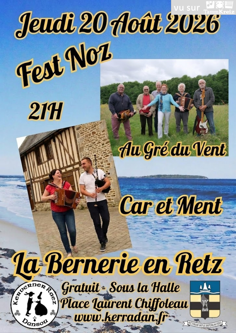 Fest Noz&nbsp;à&nbsp;La Bernerie-en-Retz