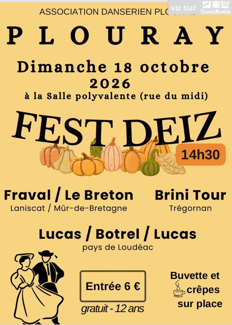 Fest Deiz&nbsp;à&nbsp;Plouray