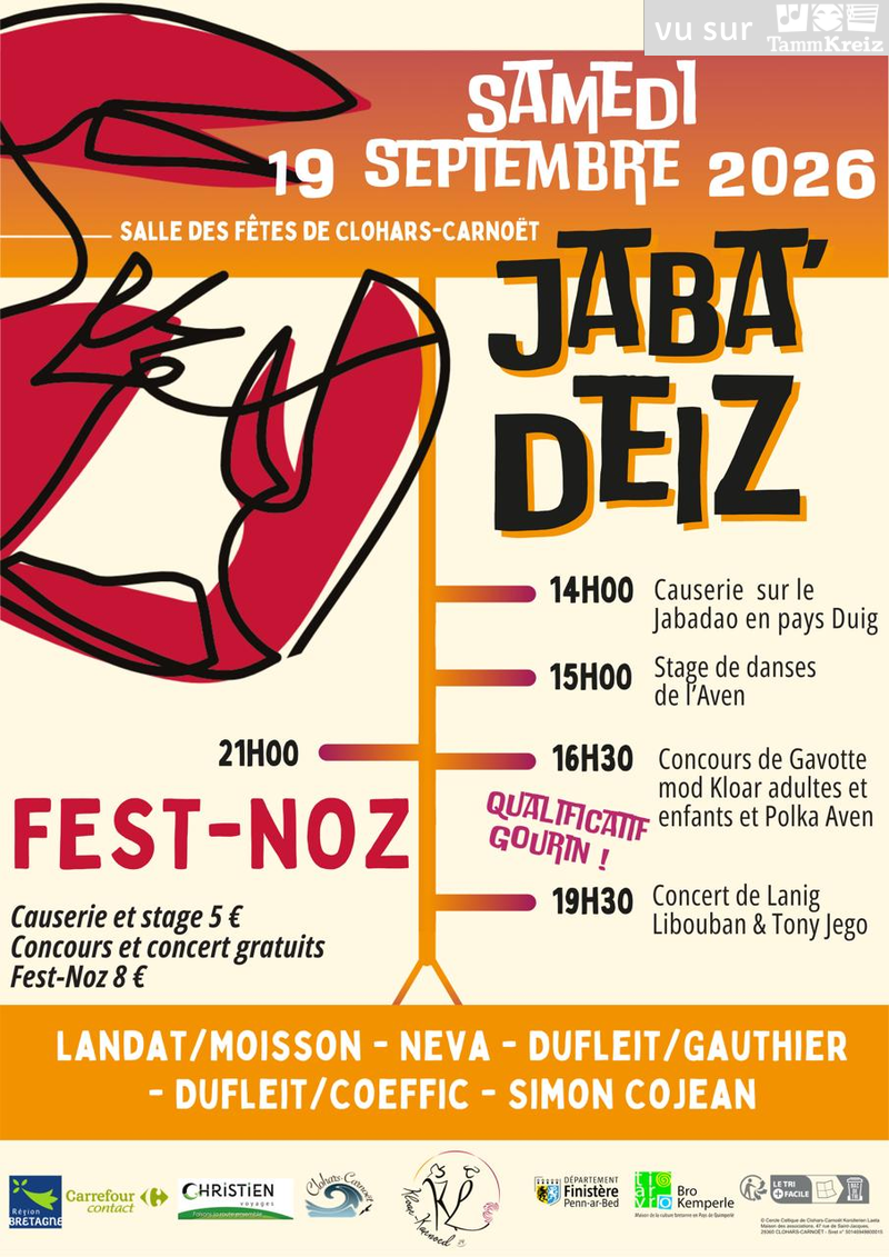 Fest Noz&nbsp;à&nbsp;Clohars-Carnoët