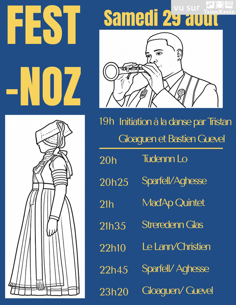Fest Noz&nbsp;à&nbsp;Quimper