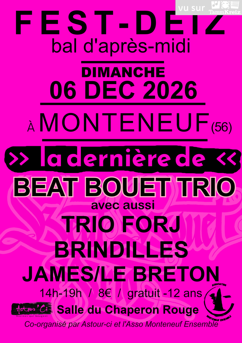 Fest Deiz&nbsp;à&nbsp;Monteneuf